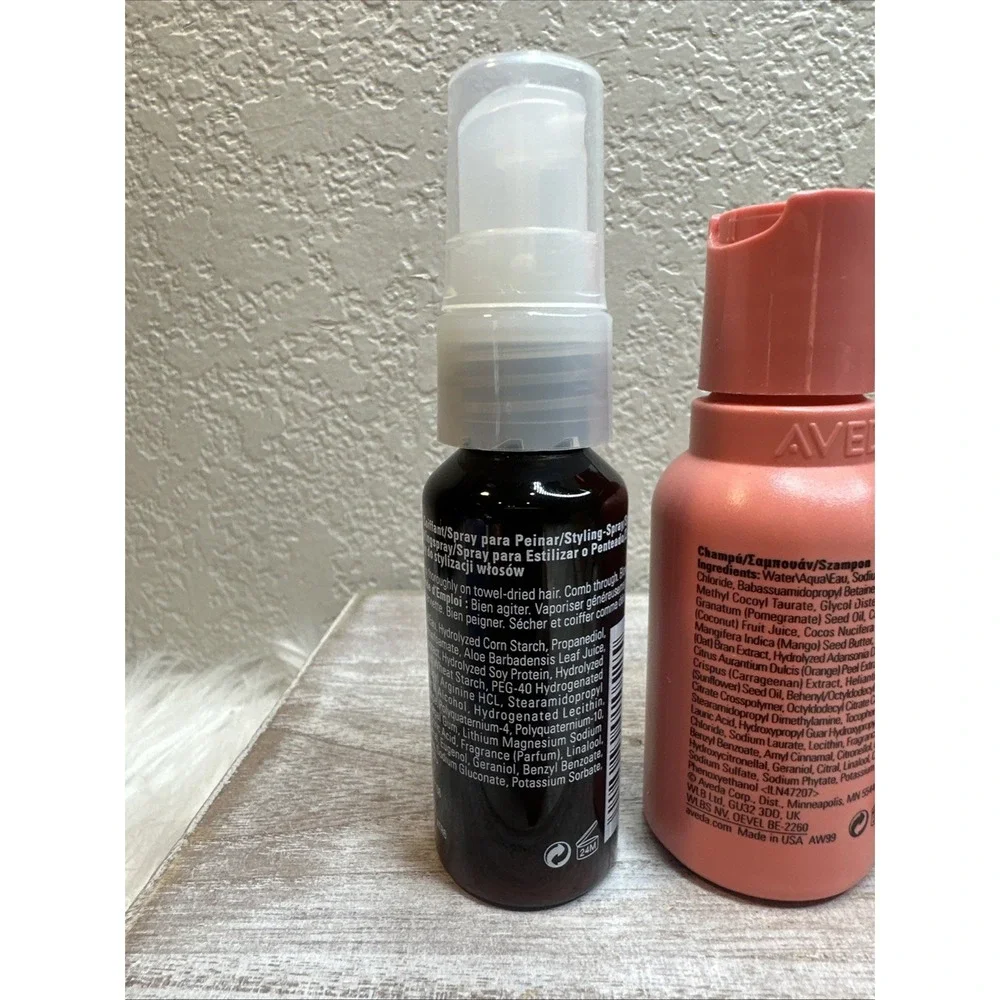 $18 🌙 Set Aveda NutriPlenish Moisture Sham & Cond Travel Thickening Tonic NEW